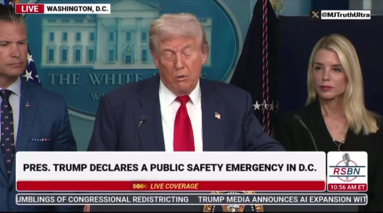 TRUMP: “We will bring in the MILITARY, if needed