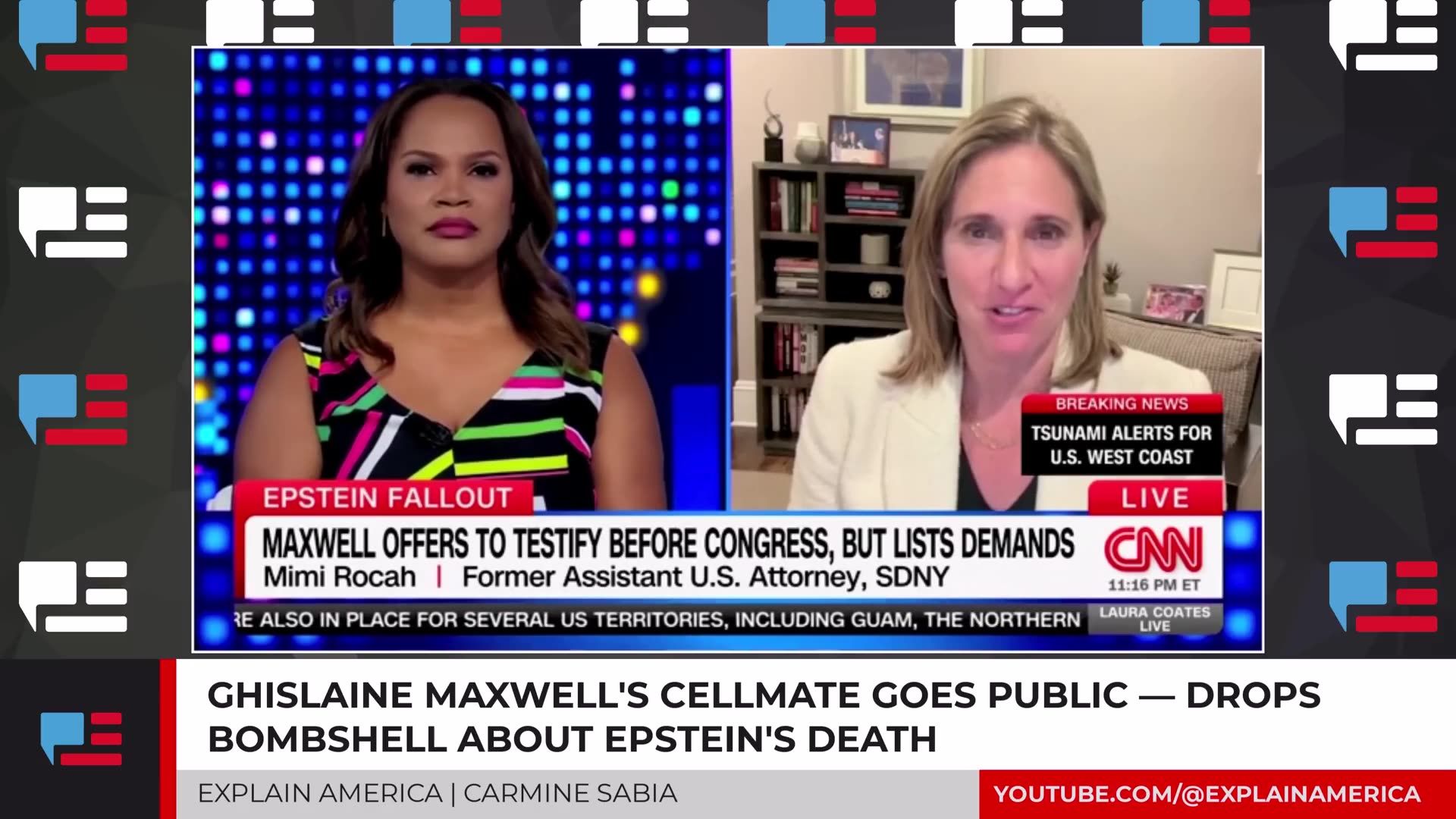 GHISLAINE MAXWELLS CELLMATE GOES PUBLIC - DROPS BOMBSHELL ABOUT EPSTEINS DEATH