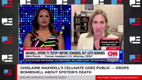 GHISLAINE MAXWELL'S CELLMATE GOES PUBLIC - DROPS BOMBSHELL ABOUT EPSTEIN'S DEATH
