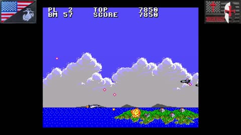 Aerial Assault (Sega Master System - 1990) [NA Version]