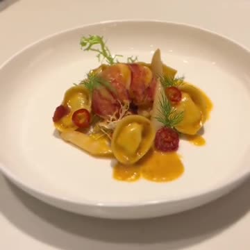 Lobster ravioli?