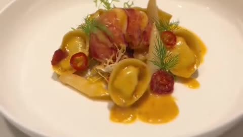 Lobster ravioli?