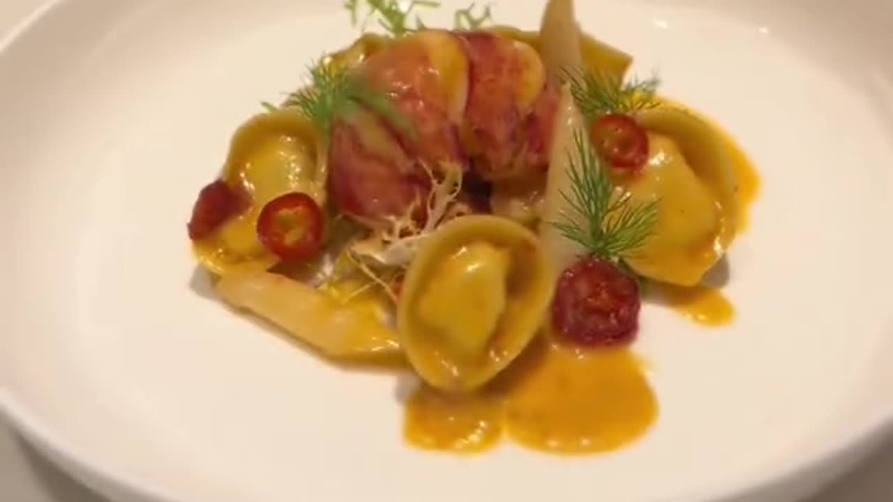 Lobster ravioli?