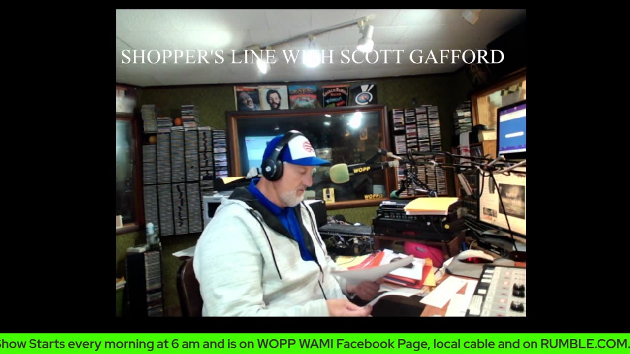 SHOPPER'S LINE WITH SCOTT GAFFORD