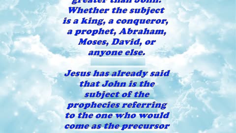 Matthew 11:11 - Daily Bible Verse Commentary