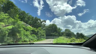 5 of 5 NW NC Dashcam Sunday 7/27/25 2:30 PM 84F. Burnsville and Green Mountain #rayallen1776