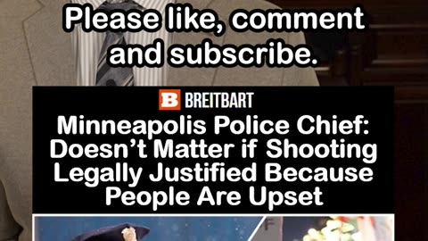 Minneapolis Police Chief: Law Doesn’t Matter If People Are Mad