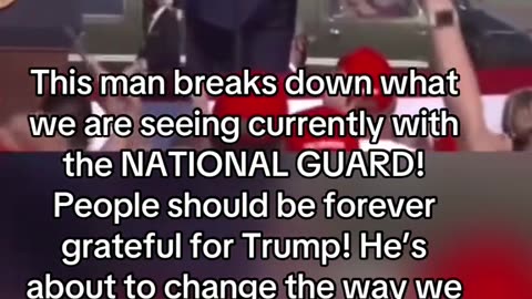 This man breaks down what we are seeing currently with TikTothe NATIONAL GUARD!