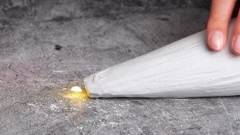 Would you put this cement decor in your home? 👀