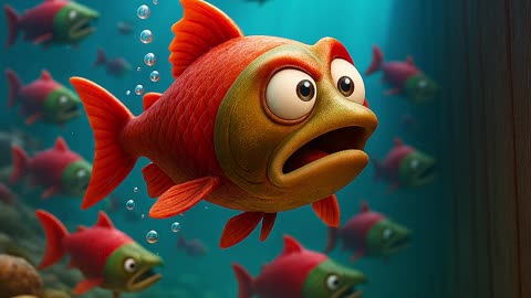 What did the fish ... #dadjokes #dad #jokes #joke #funny #laugh #humor #lol