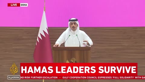 Qatari prime minister says nothing will deter Qatar's mediation role