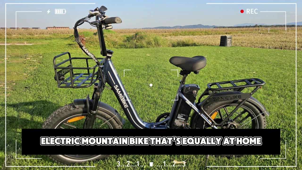 SAMEBIKE C05 Pro Electric Bike 500W Motor 36V 13AH Battery 20-inch Fat Tire Electric Bike