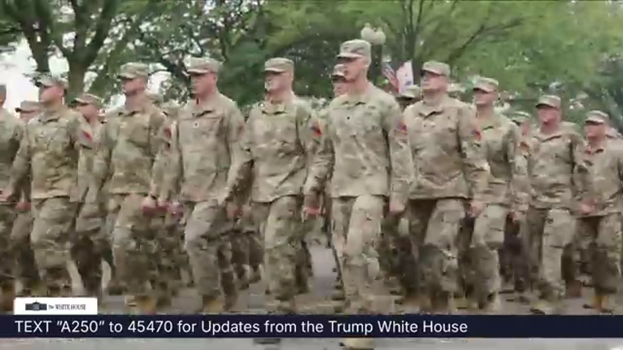 250th Anniversary of the U.S. Army Grand Military Parade