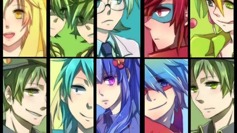 【擬人化】HTFで裏.表.ラ.バ.ー.ズ.【手書き】