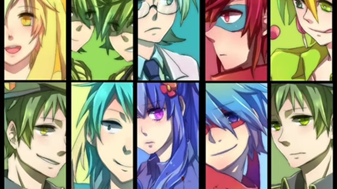 【擬人化】HTFで裏.表.ラ.バ.ー.ズ.【手書き】