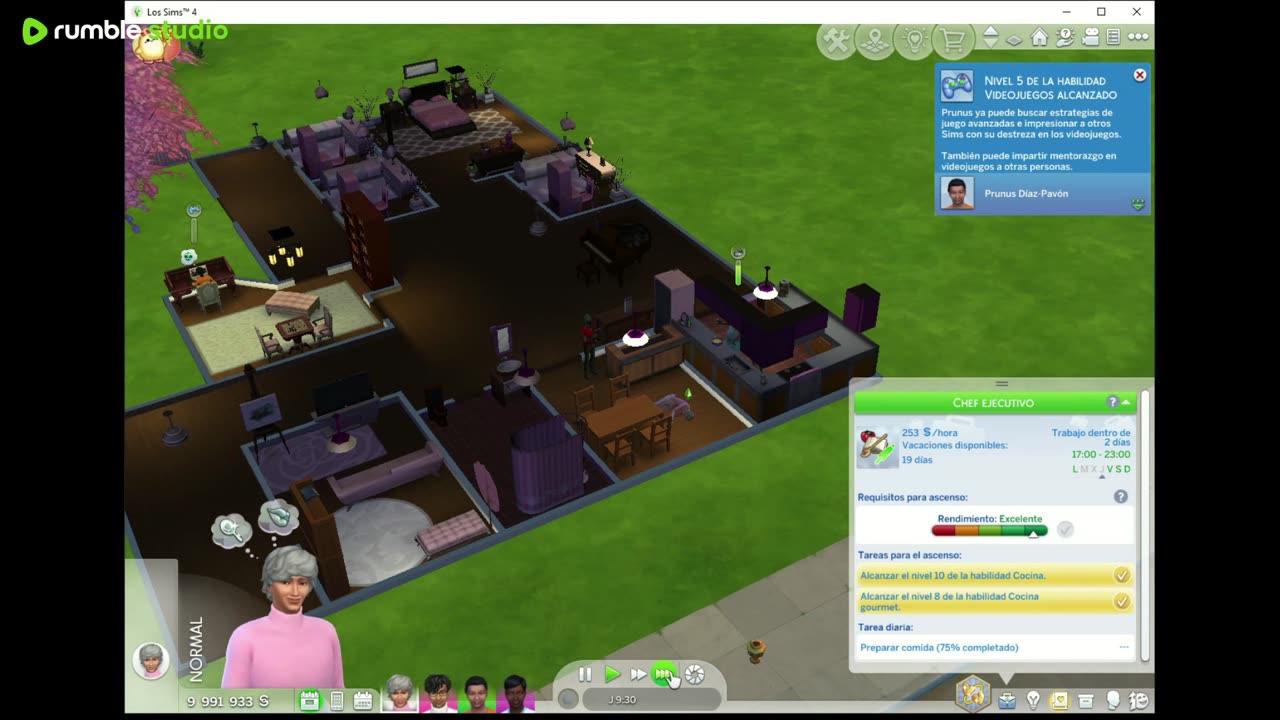 Sims 4 reto florear sim