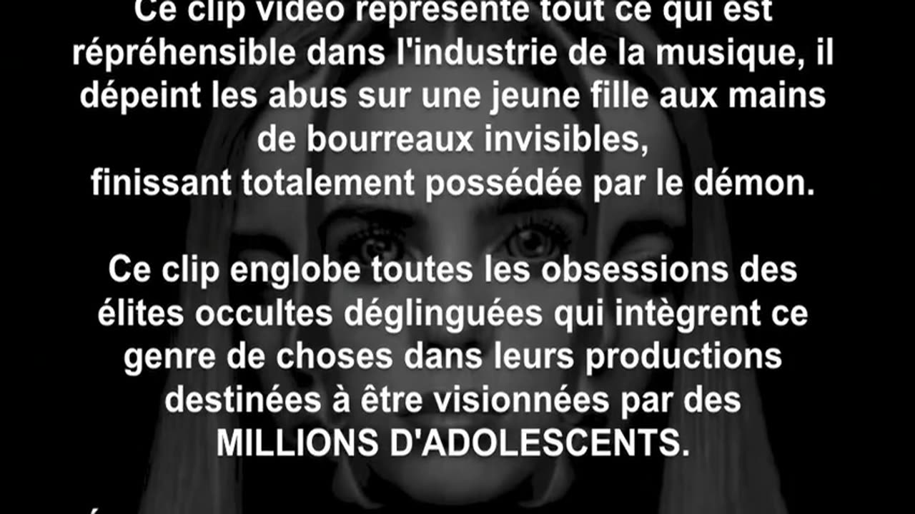 BILLIE EILISH, poupée MK et propagande Luciférienne - Contrôle Mental / Abus Rituels / Possession