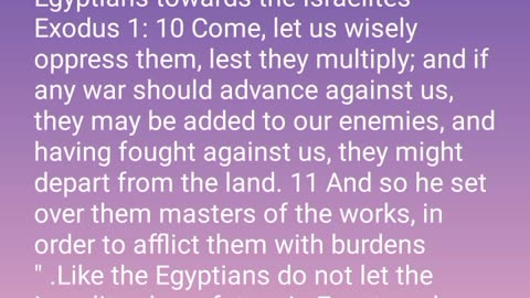 Truly the example of Europe union immigrants policies is like the Egyptians towards the Israelites