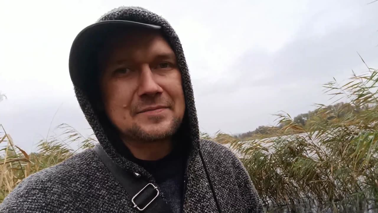 ОТец пошёл за грибами и на рыбалку