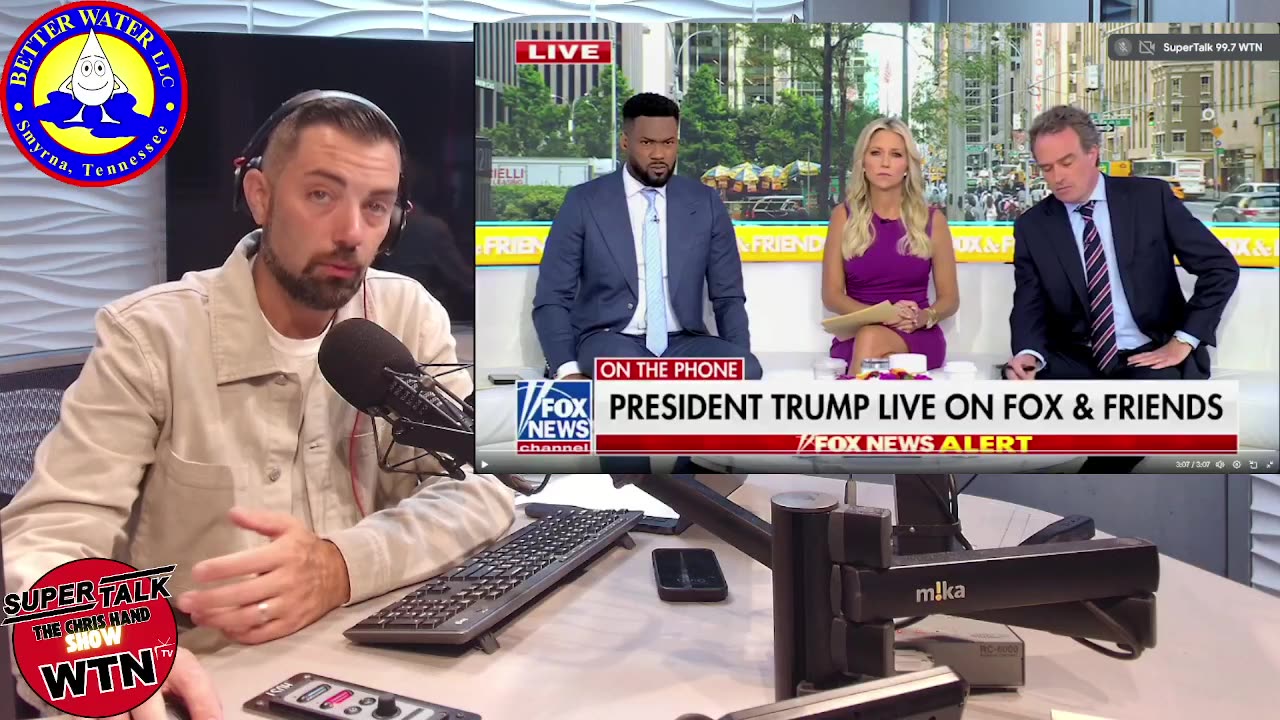 Media SCRAMBLED: From WWIII Panic to 'Trump Can't End War' on the Chris Hand Show