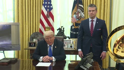 President Trump and Secretary of Defense Pete Hegseth Deliver Remarks! Announce New Fighter Jet!