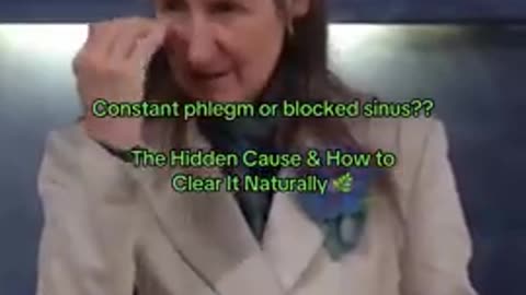 Barbara O’Neill - Are you struggling with constant phlegm, blocked sinuses or brain-fog？