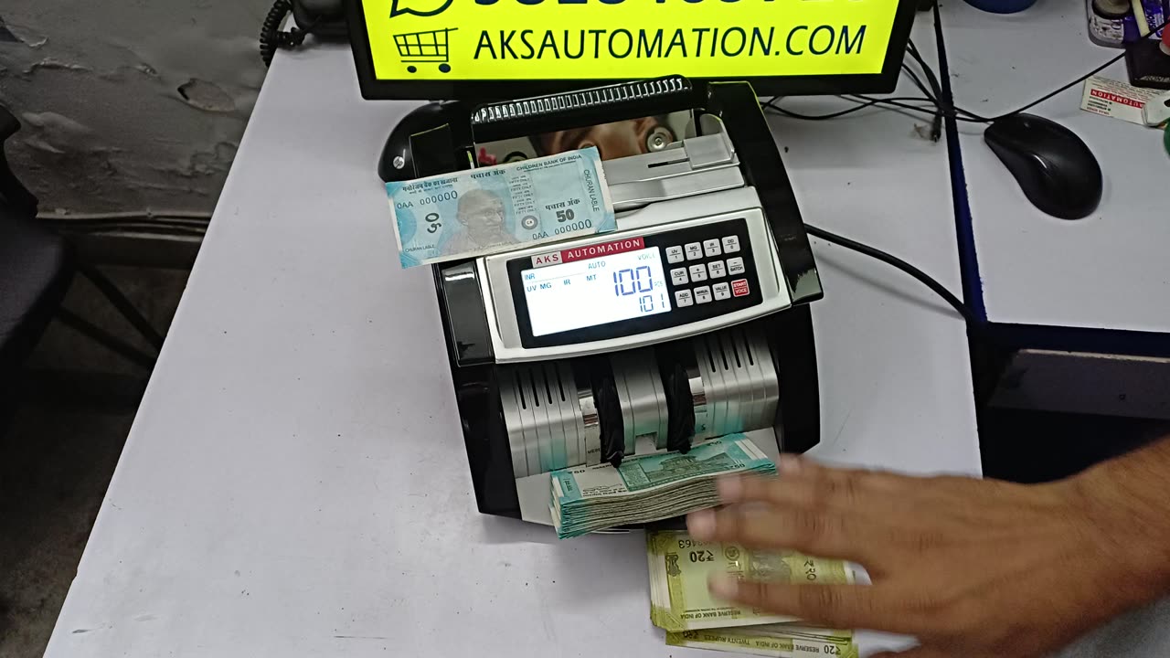 💸 Top Cash Counting Machine Suppliers in Alwar (From Delhi) | AKS Automation 💸