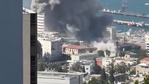 🚀🔥 Israel Iran War | Haifa Under Attack: City Hit by Incoming Fire | RCF