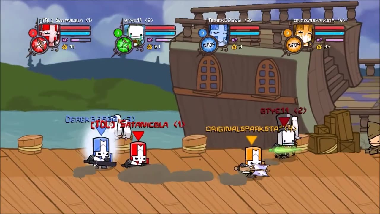 Castle Crashers Part 2: Bosses and Bandits