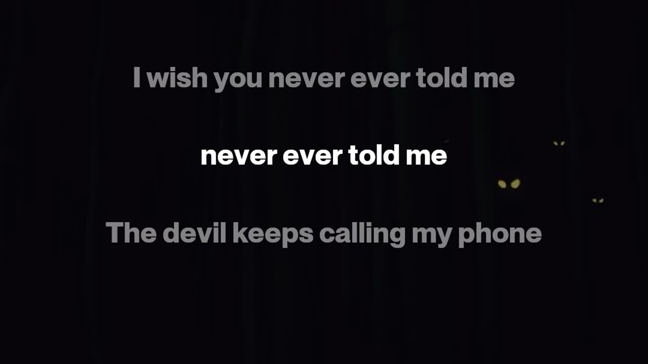 I Wish You Never Told Me
