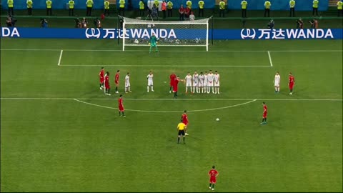 Cristiano Ronaldo’s Stunning Free-Kick Goal vs Spain | FIFA World Cup 2018