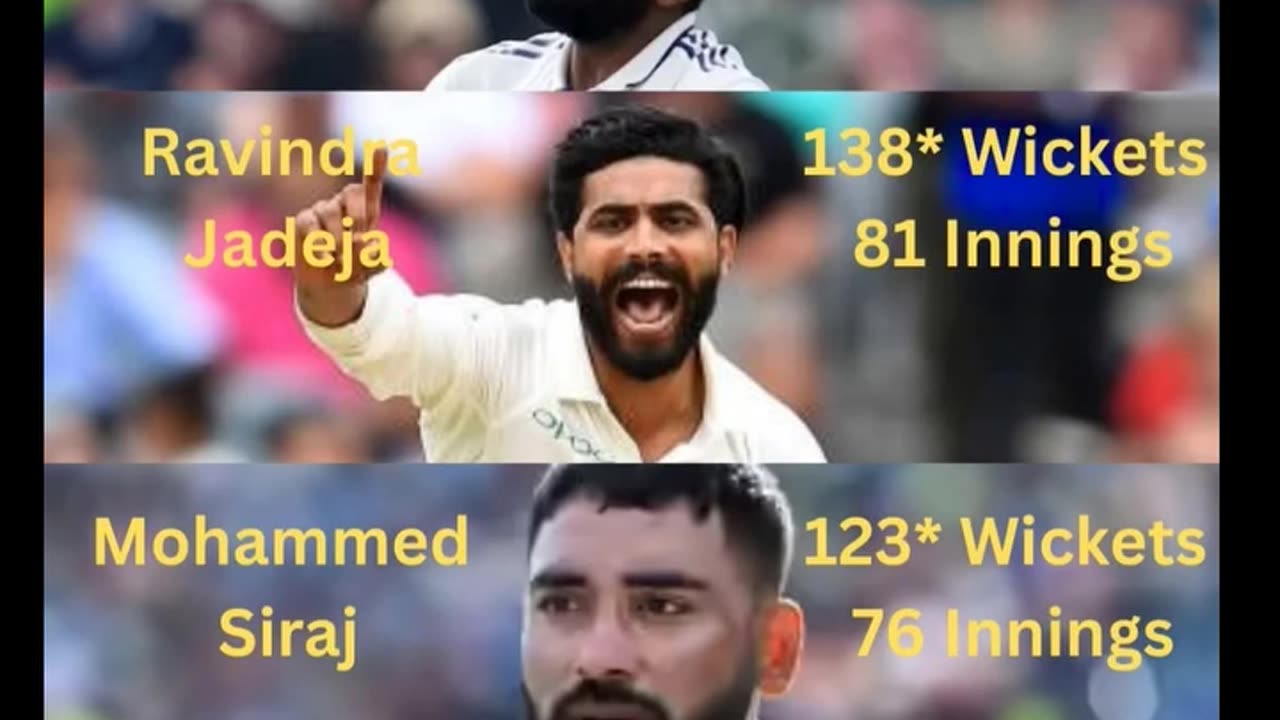 Ravichandran Ashwin leads the list of most wicket takers for India in the World Test Championship