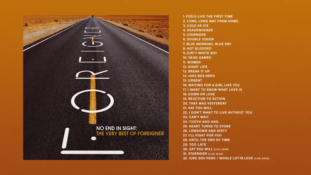 Foreigner - Greatest Hits