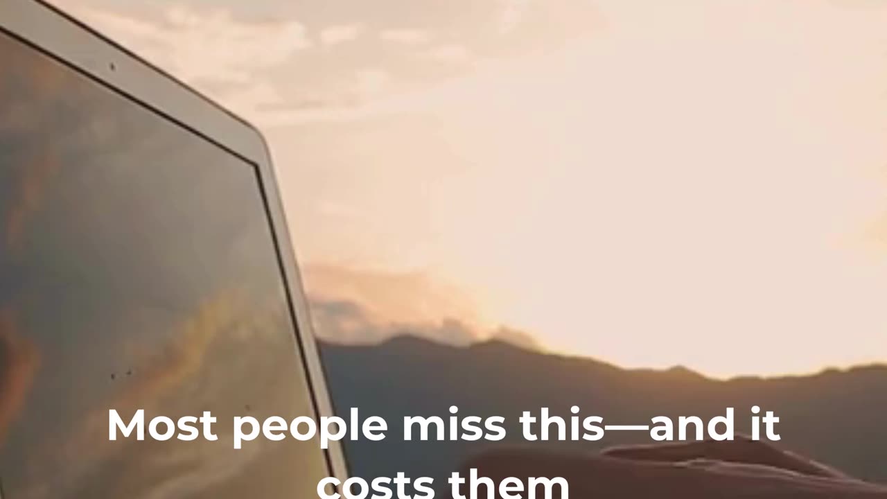 Most People Miss This—And It Costs Them