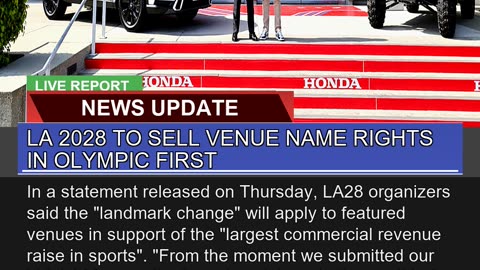La to Sell Venue Name Rights in Olympic First