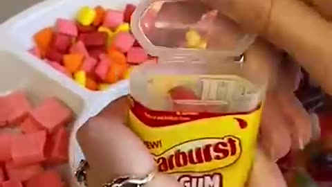 ASMR CANDY PLATTER COMPILATION ft. Sour Patch | Jolly Rancher | Hi-Chew | Mike and Ike | Starburst