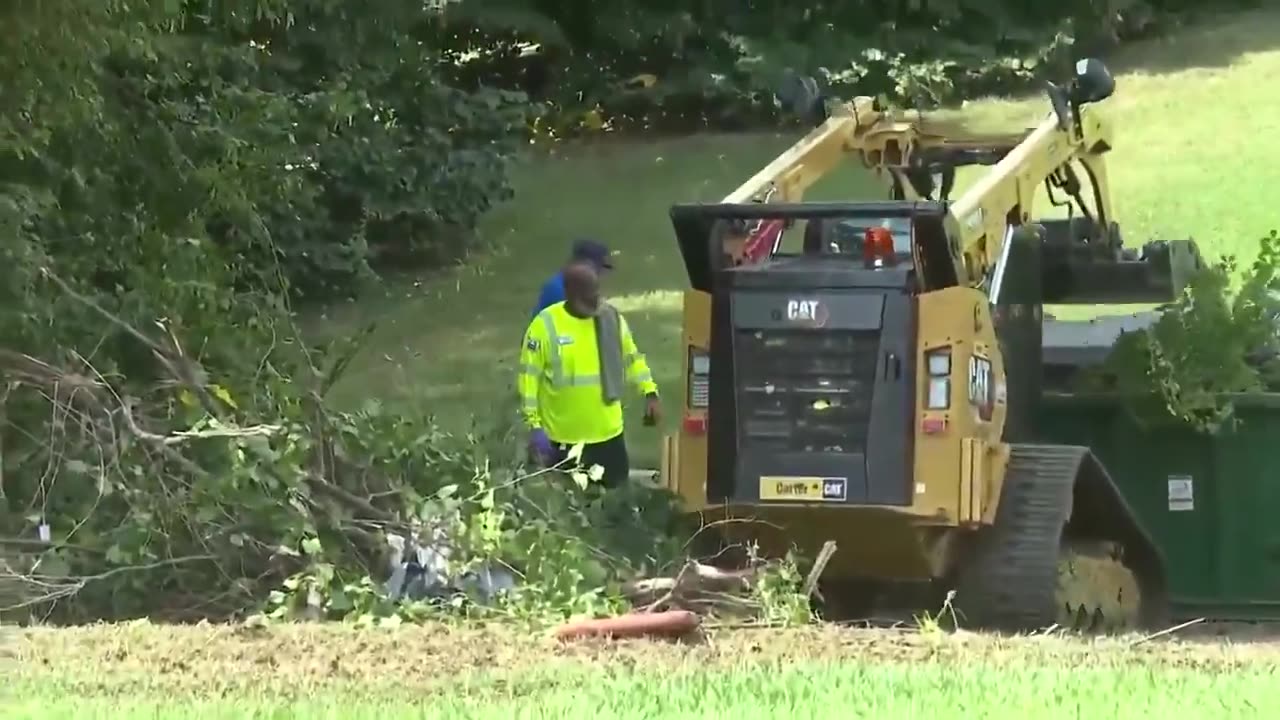This D.C. decaying homeless encampment is being cleaned up.
