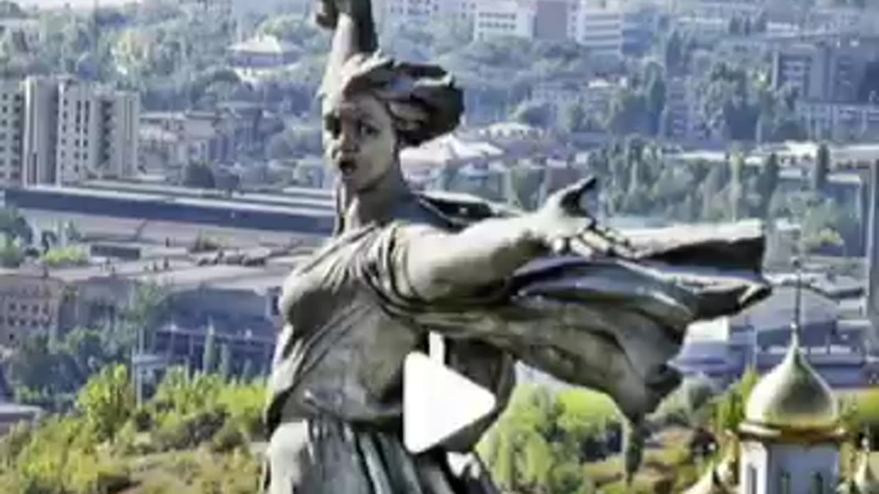 Tartarian Statue - The Motherland Calls Statue
