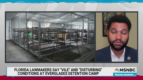 As Democrats demand inspections, Trump is unable to conceal the Everglades internment camp.