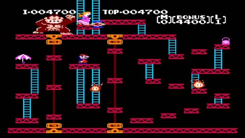 Donkey Kong World Game B Level 2