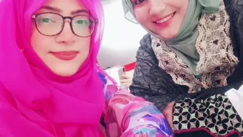 Shaista Adil with Best friend