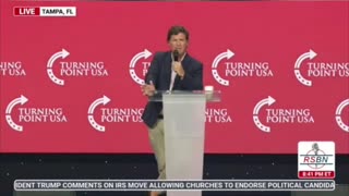 🟢 MUST WATCH: Tucker Carlson's EPIC Speech At Turning Point USA