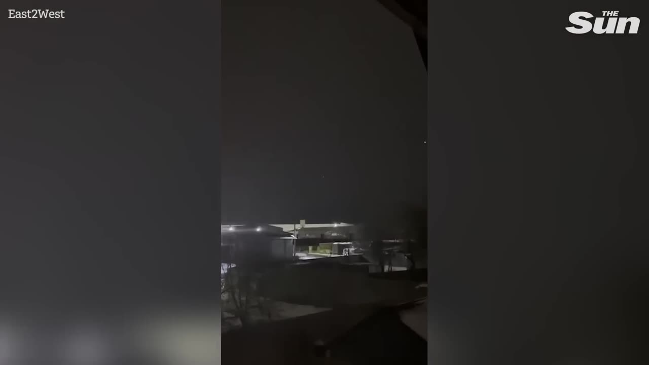 TERRIFIED RUSSIANS OPEN FIRE ON MYSTERY ‘UFO’ SPINNING OVER MOSCOW