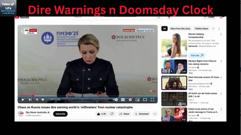 Dire Warnings n Doomsday Clock