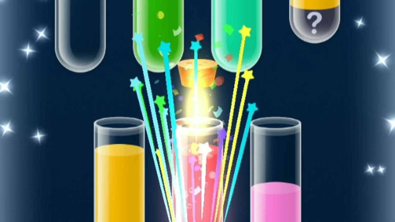 Colour Water Puzzle Game #short #puzzle #gameplay