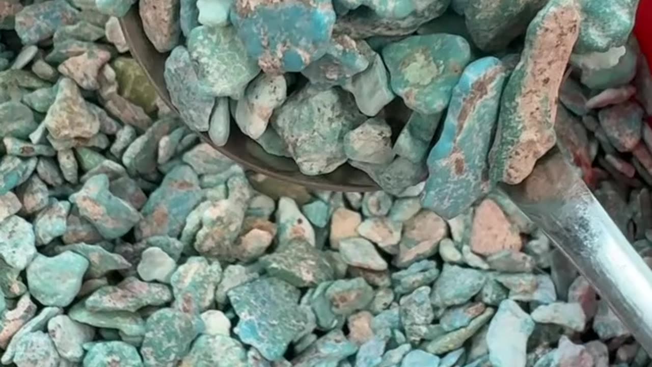 20250704-9 Natural Turquoise Rough: Geologic Blind Box Key Sealed in Stone Shell