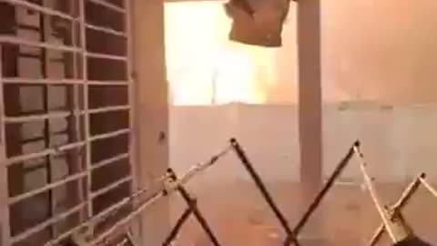 Video: House severely damaged from gas pipeline explosion and fire in Putra Heights, Malaysia.