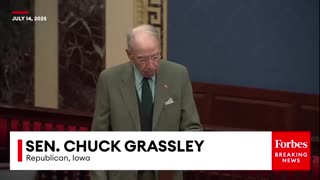 Grassley 7/12 Update/Summary before Senate Task Force Butler Final Report