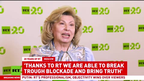 RT helps us break the information blockade and reach the world — Tatyana Moskalkova