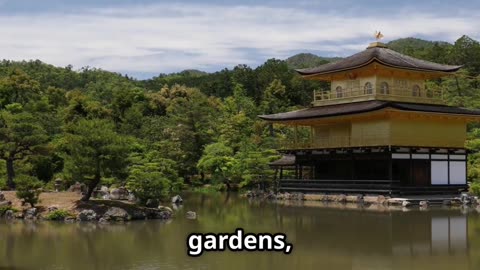 Kinkaku-ji_ Golden Pavilion's Shimmering Beauty & Zen Gardens